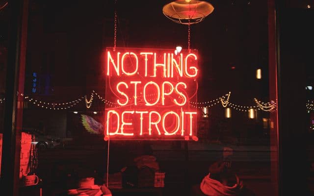 Illuminated storefront signage